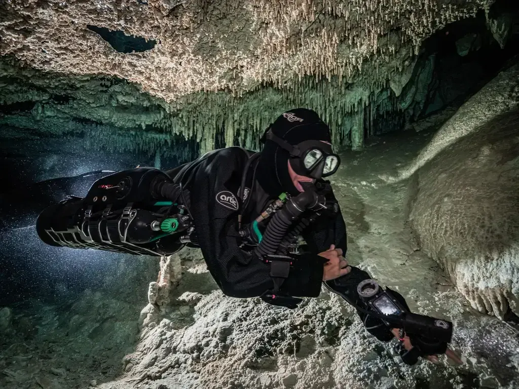 TDI Full cave training package mexico cenotes